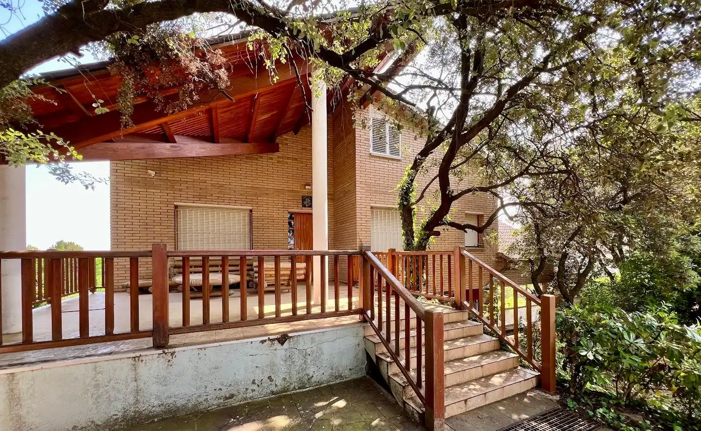 Vista exterior de Casa o xalet en venda en Castellnou de Bages amb Jardí privat, Terrassa i Traster