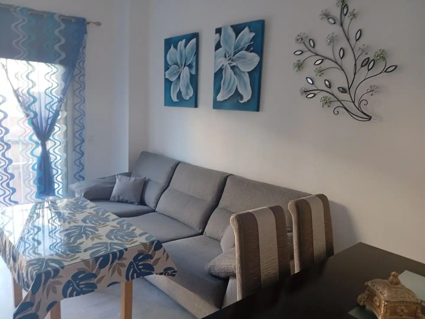 Living room of Flat for rent in Estepona Pueblo
