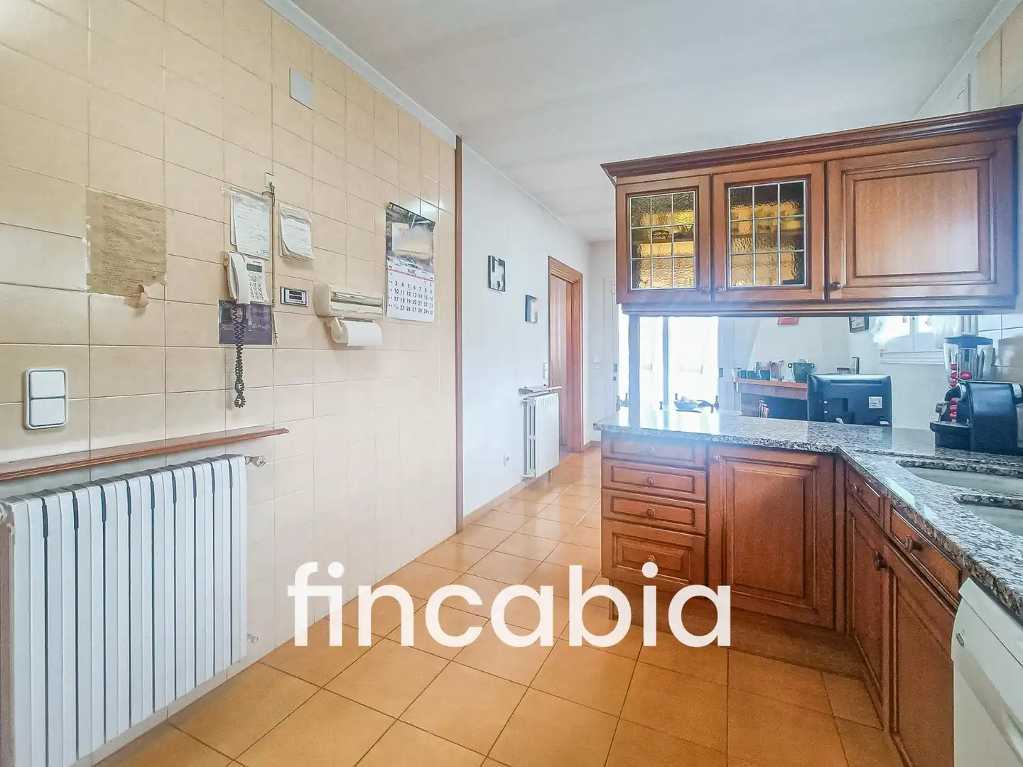 Cuina de Casa o xalet en venda en Santa Coloma de Farners amb Aire condicionat, Calefacció i Jardí privat