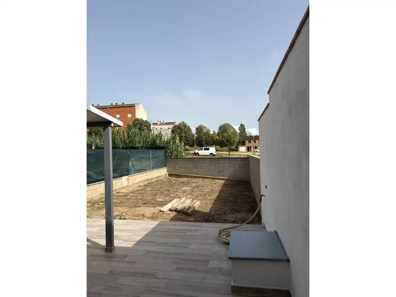 Terrassa de Pis de lloguer en Llagostera amb Jardí privat, Moblat i Balcó