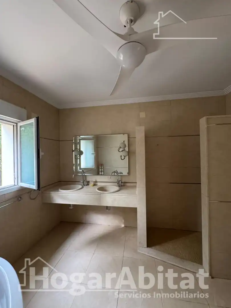 Baño de Casa o chalet en venta en Beniarbeig con Aire acondicionado, Jardín privado y Terraza