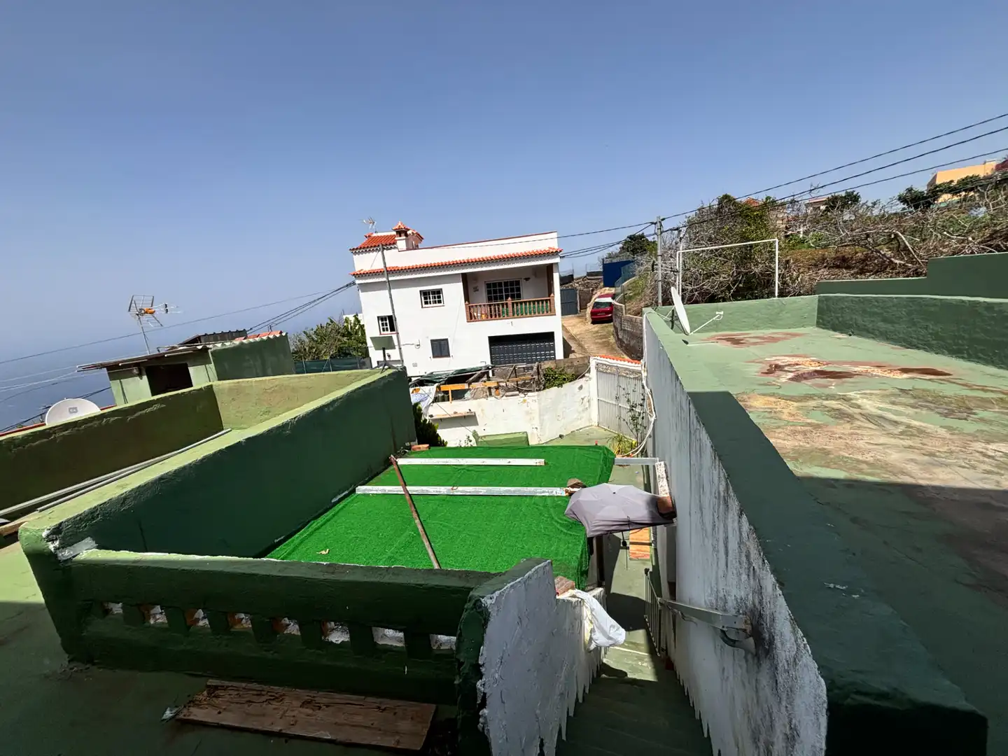 Vista exterior de Casa adosada en venta en La Victoria de Acentejo con Jardín privado, Terraza y Trastero