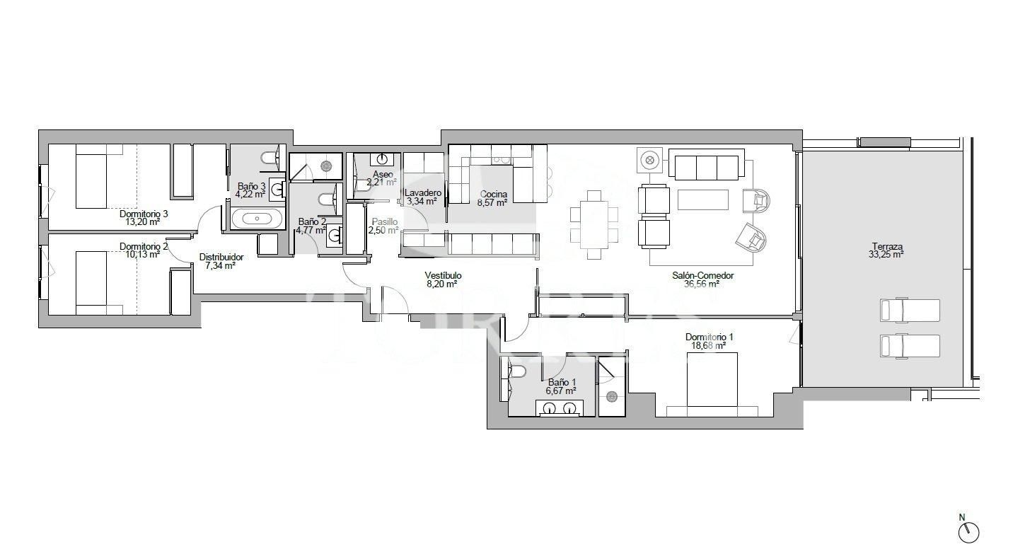 Flat for sale in Málaga Capital  with Terrace, Storage room and Community pool