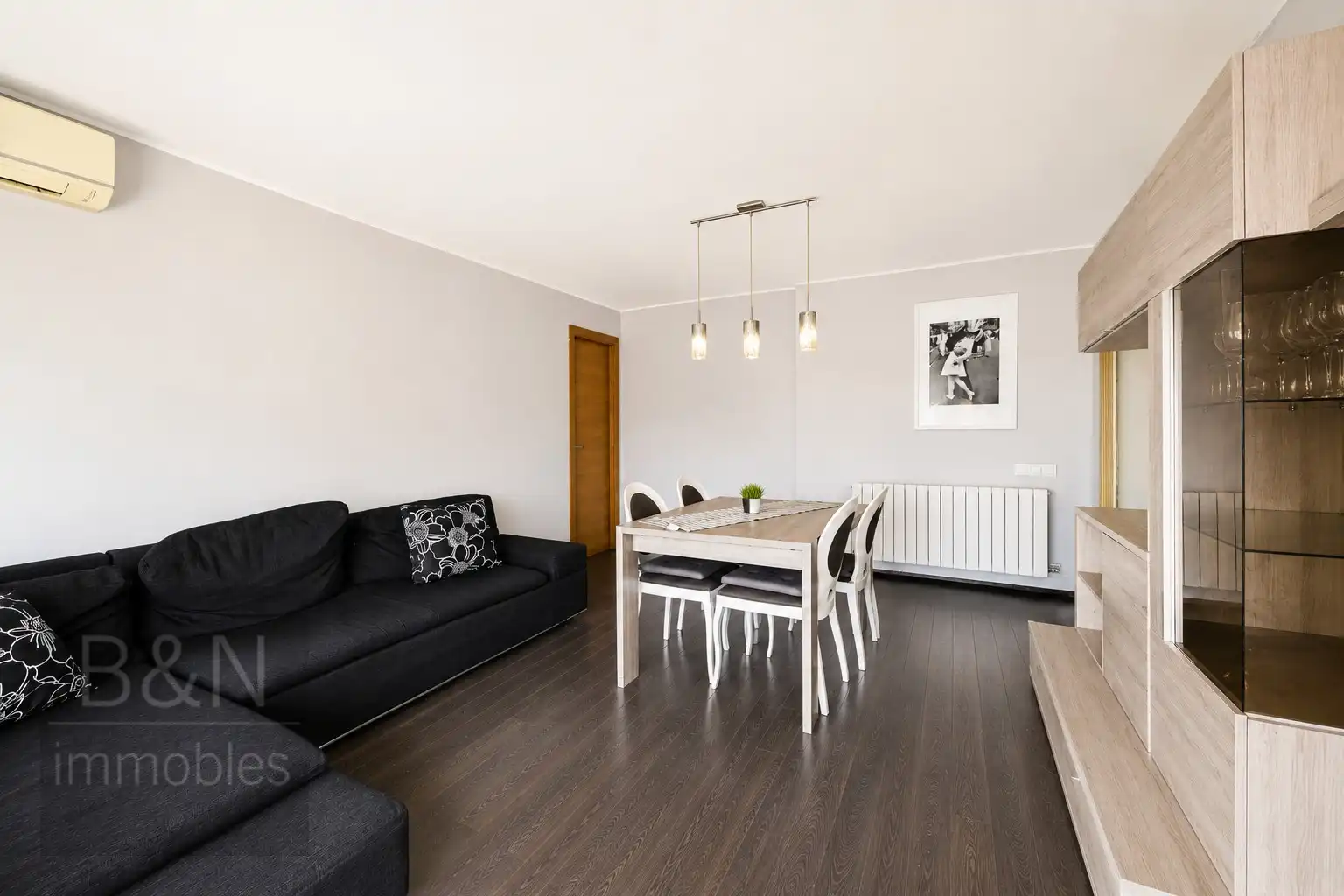 Sala de estar de Piso en venta en Terrassa con Aire acondicionado, Calefacción y Trastero