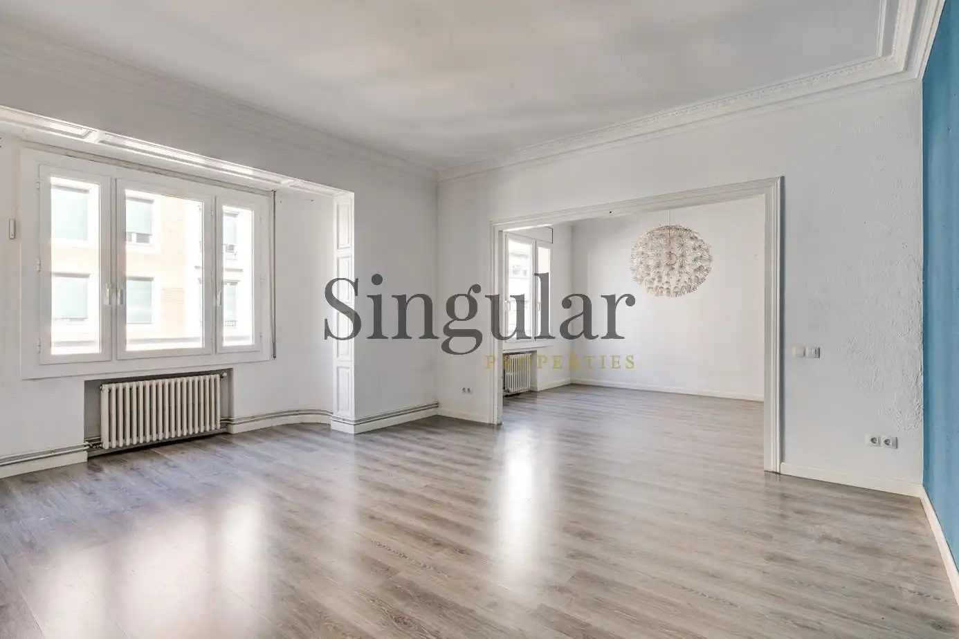Sala de estar de Piso en venta en Barcelona con Calefacción y Alarma