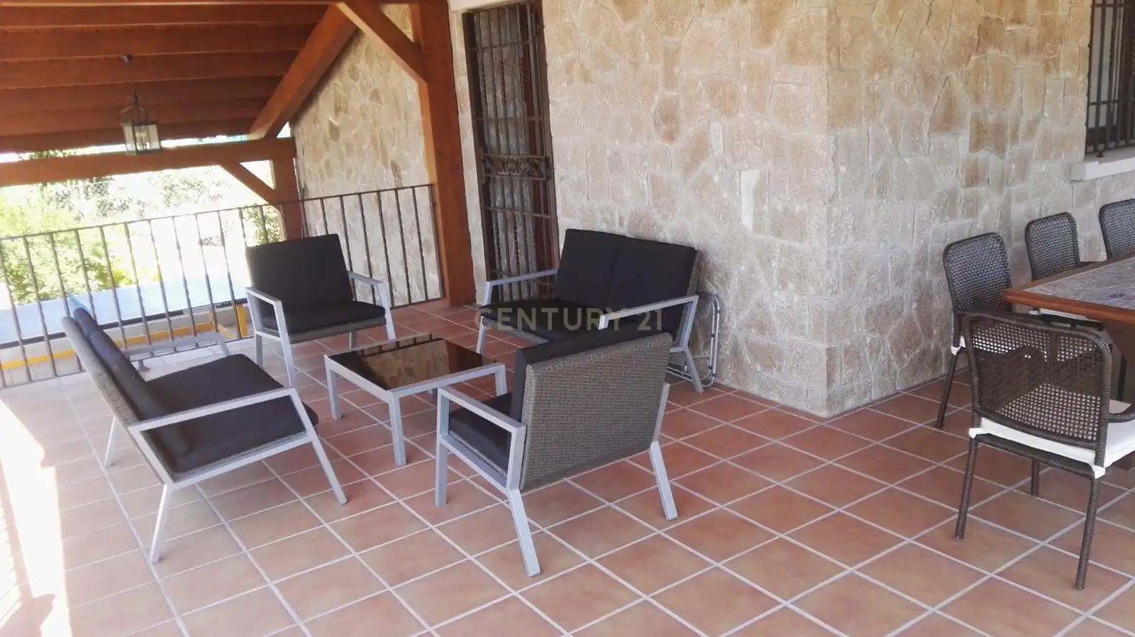 Terrassa de Casa o xalet en venda en Maello amb Moblat