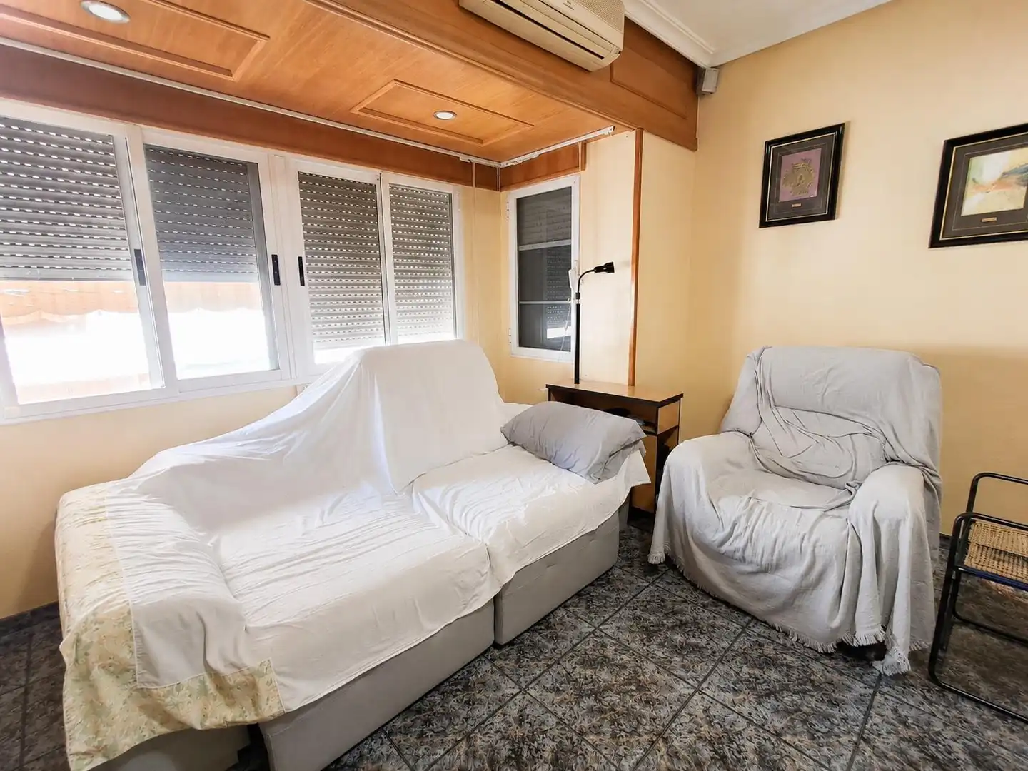 Sala de estar de Piso en venta en Águilas con Aire acondicionado, Terraza y Balcón