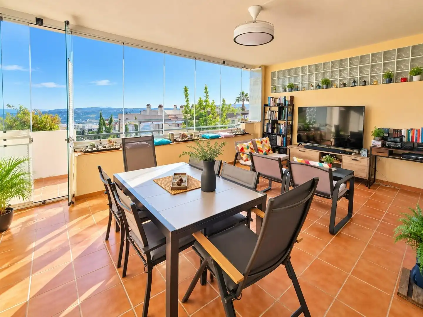 Terrace of Flat for sale in Doña Julia Golf