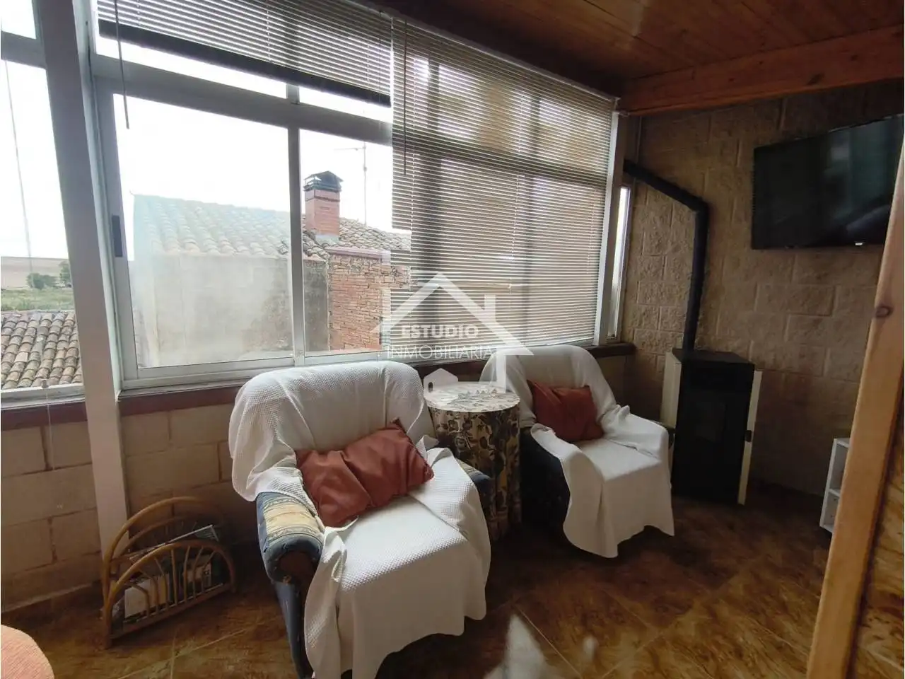 Sala d'estar de Casa o xalet en venda en Bañares, La Rioja