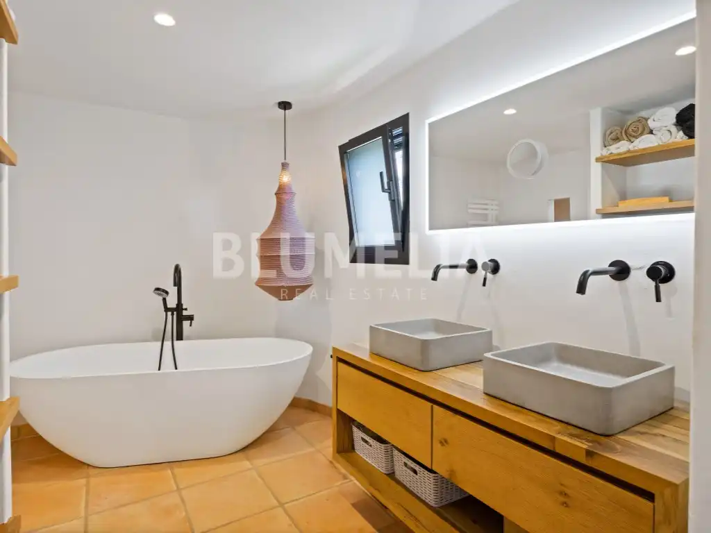 Baño de Casa o chalet en venta en Jávea / Xàbia con Aire acondicionado, Jardín privado y Terraza
