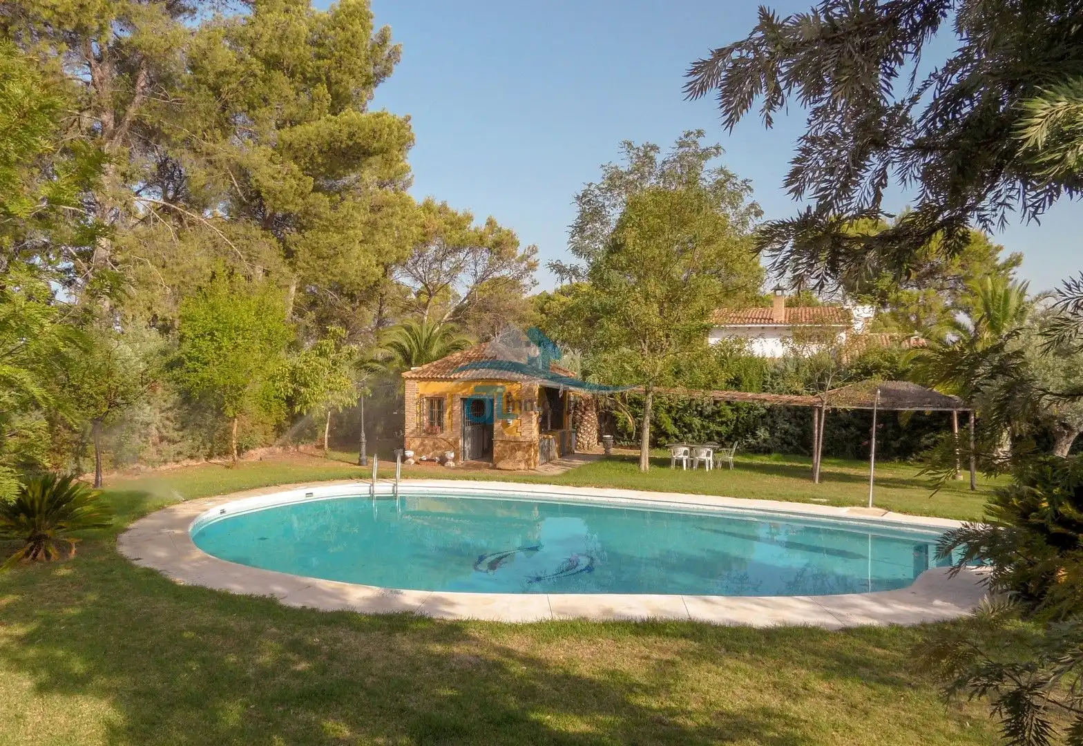Piscina de Casa o chalet en venta en Linares con Aire acondicionado, Jardín privado y Terraza