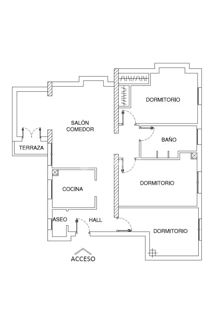Flat for sale in Madrid  with Air Conditioner, Heating and Home automation