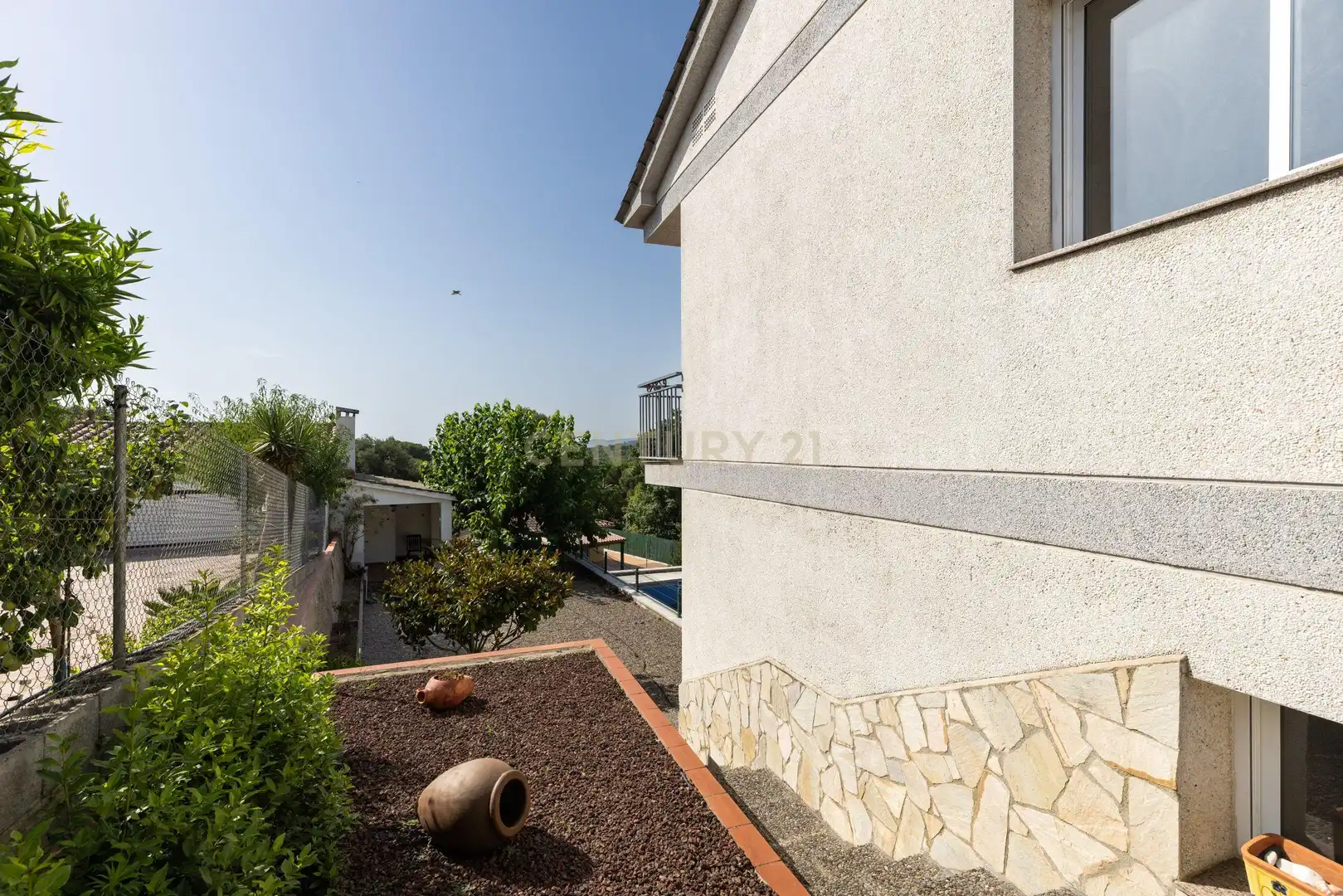 Terraza de Casa o chalet en venta en Fogars de la Selva con Jardín privado, Trastero y Piscina