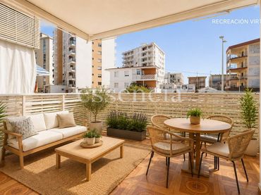 Appartement compact avec balcon à vendre à Bellreguard