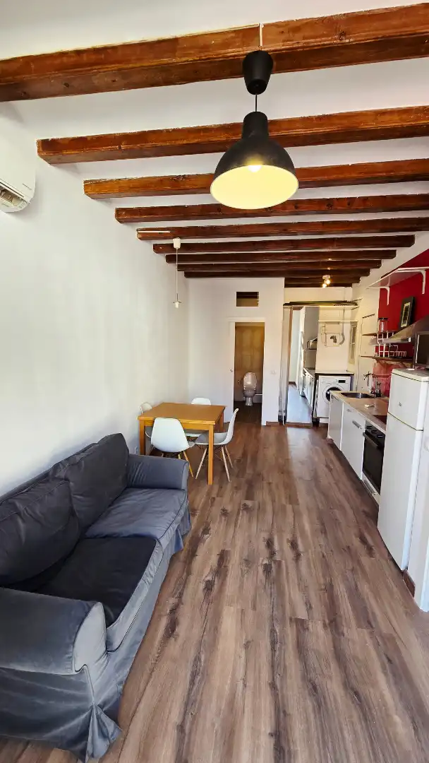 Dining room of Flat for sale in Barcelona  with Air Conditioner, Heating and Parquet flooring