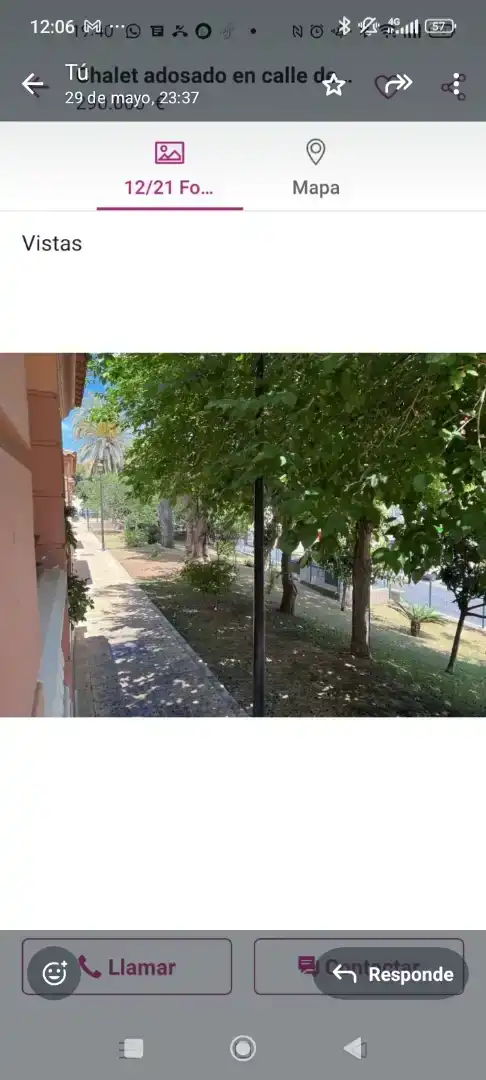Exterior view of Flat for share in Tomares