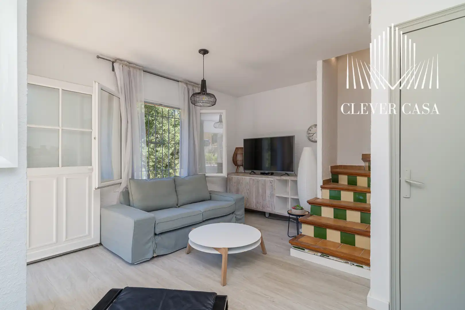 Sala de estar de Casa o chalet en venta en Calonge i Sant Antoni con Jardín privado, Parquet y Terraza