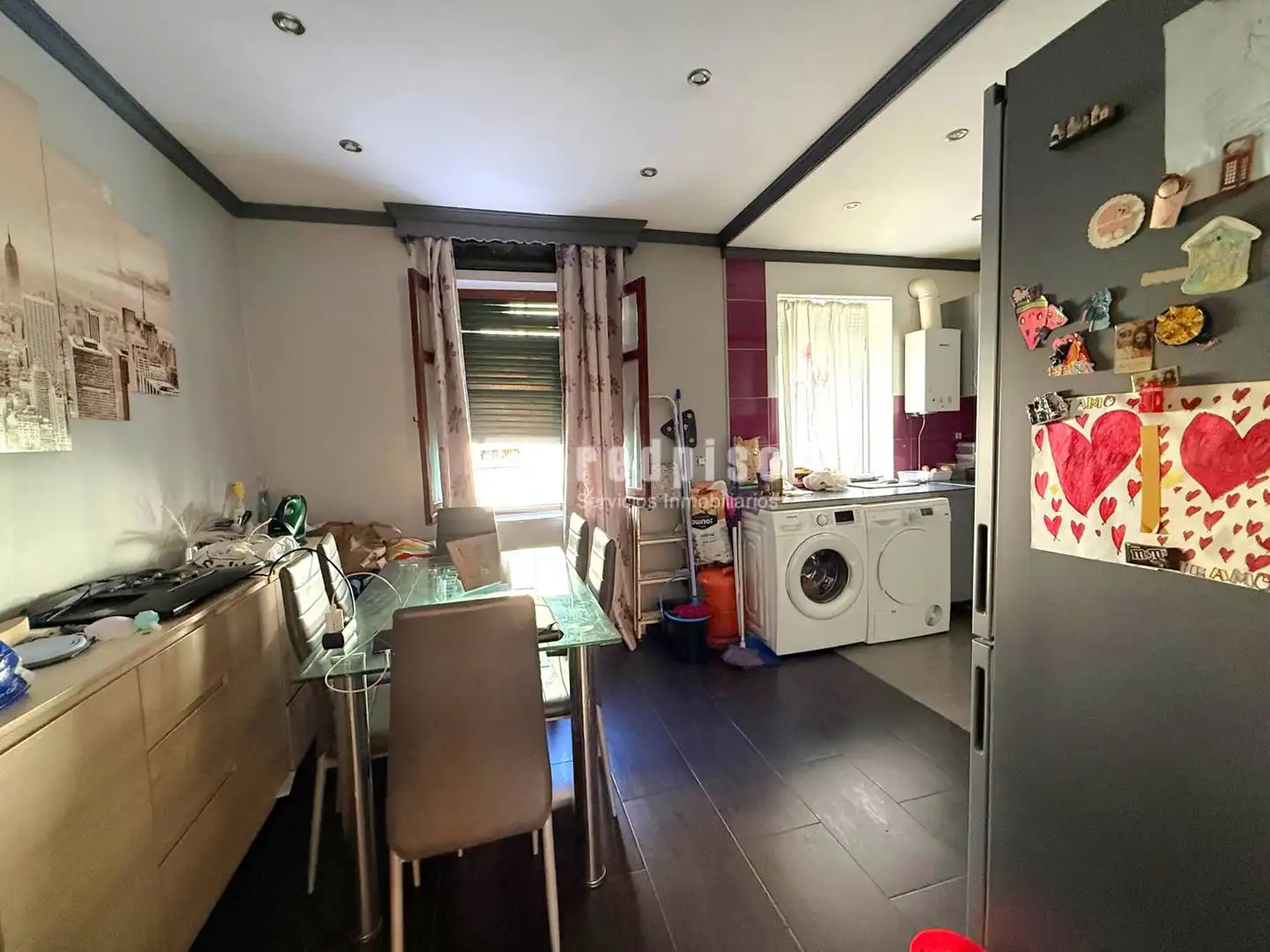 Kitchen of Flat for sale in Málaga  with Heating, Terrace and Furnished