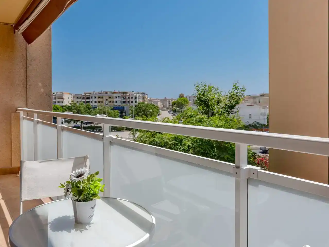 Terrassa de Pis de lloguer en Cunit amb Aire condicionat