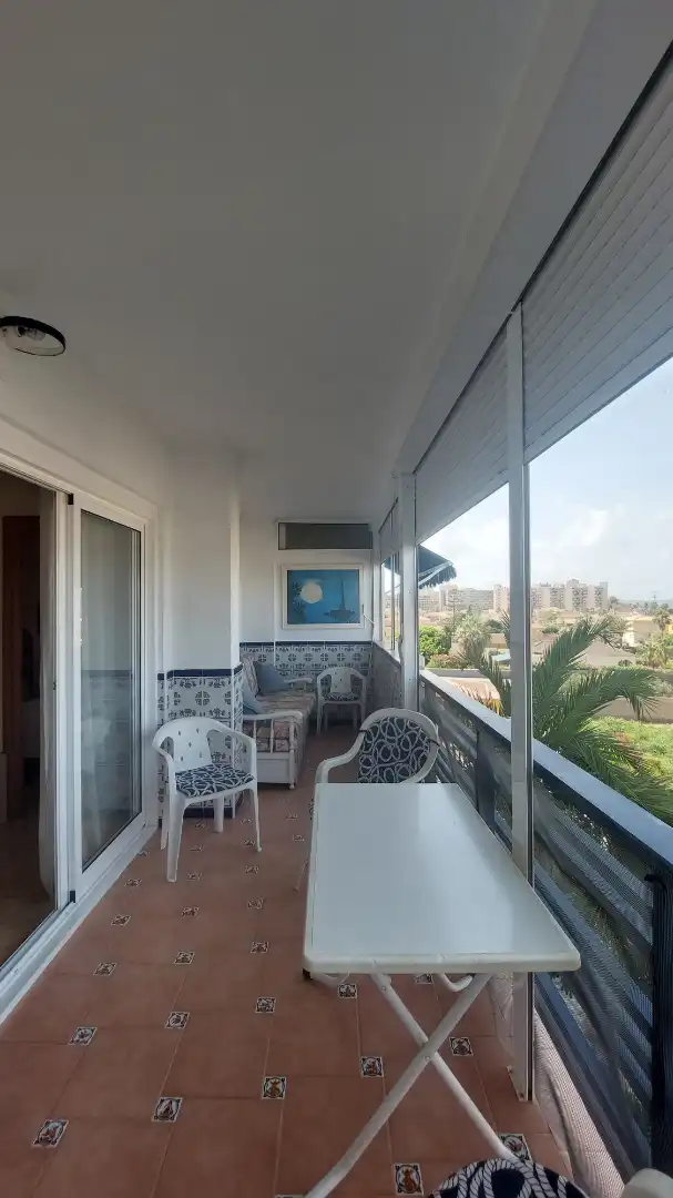Terraza de Apartamento en venta en La Manga del Mar Menor con Aire acondicionado, Calefacción y Terraza