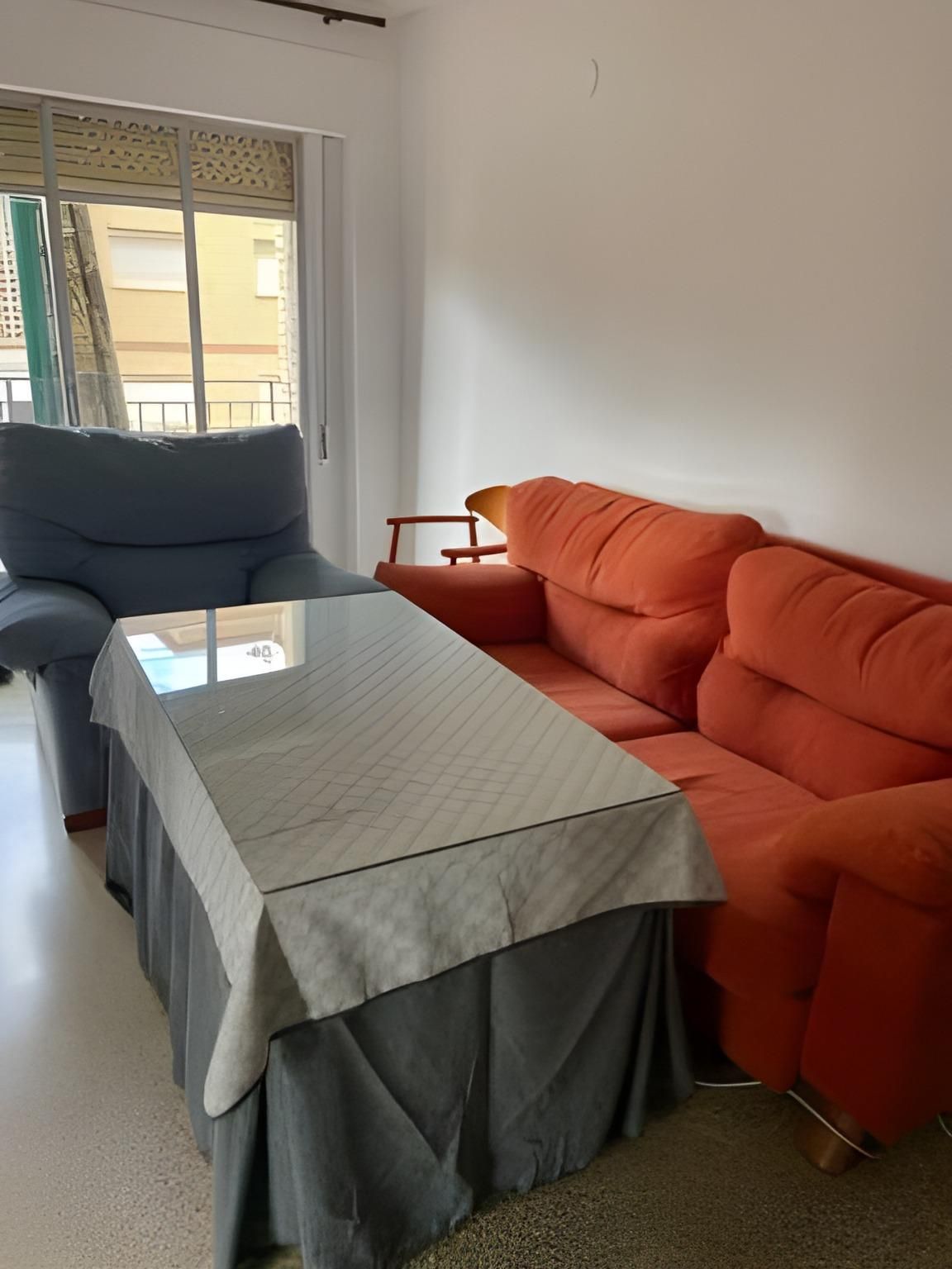 Living room of Flat for rent in  Granada Capital  with Furnished