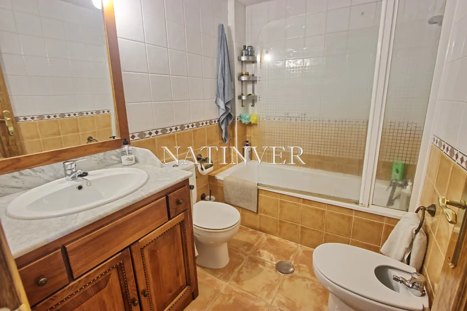 Baño de Casa adosada en venta en Rincón de la Victoria con Aire acondicionado, Calefacción y Terraza