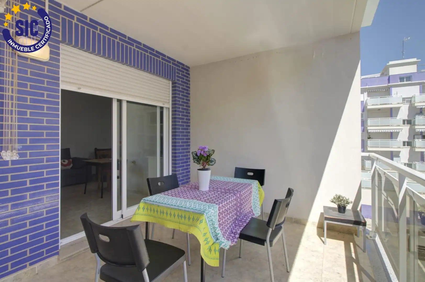 Terrace of Apartments for sale in Moncofa  with Private garden, Terrace and Furnished