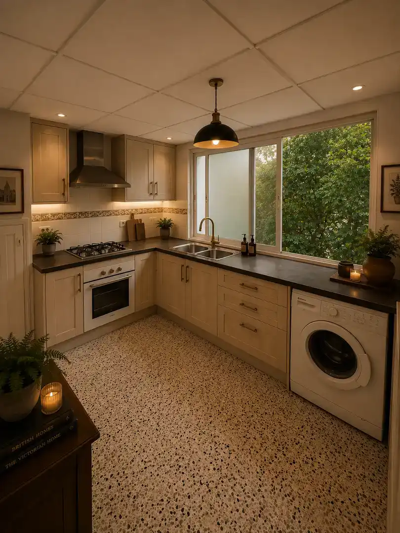 Küche von Wohnung zum Verkauf in Albolote mit Balkon
