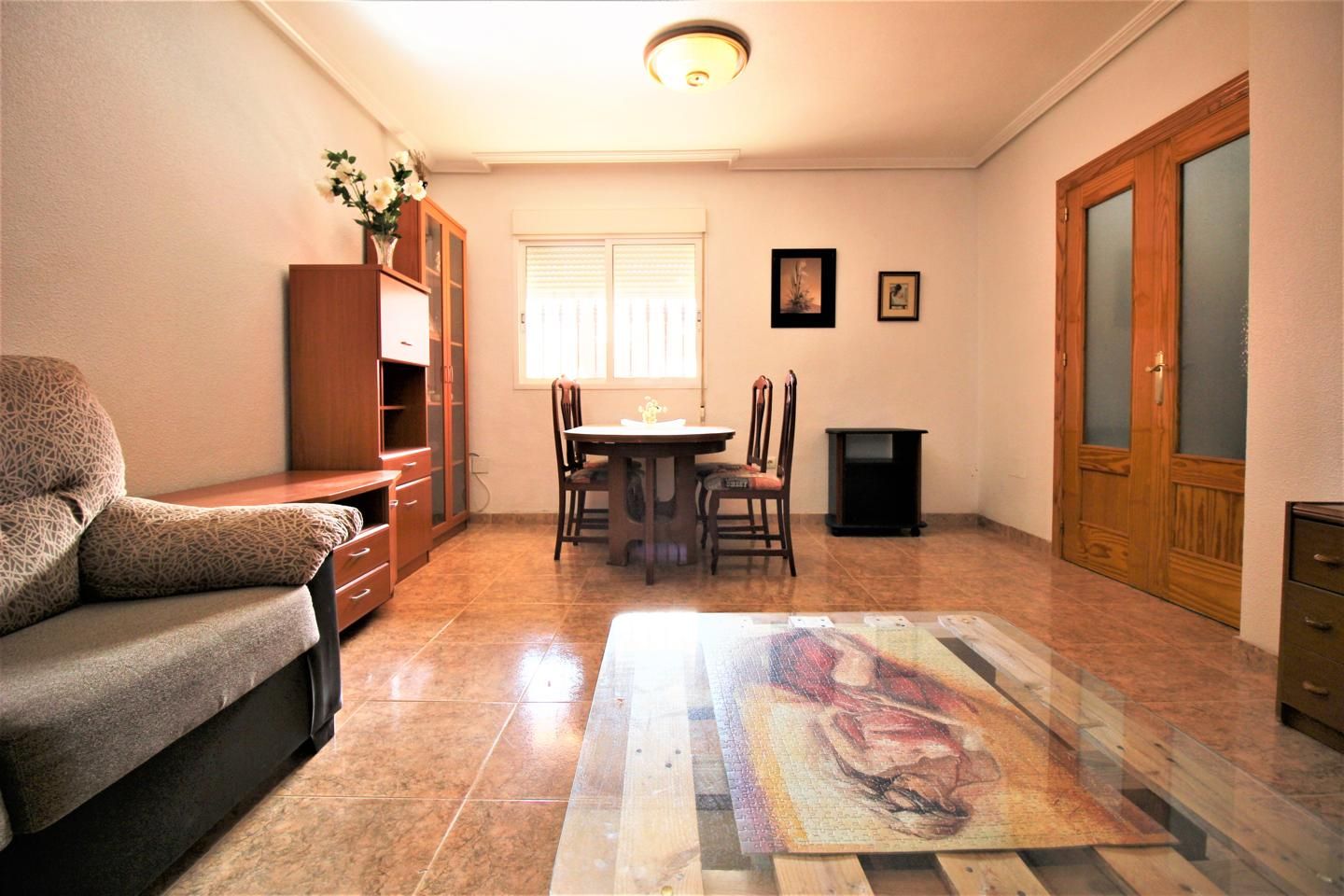 Sala d'estar de Dúplex de lloguer en  Almería Capital amb Terrassa i Moblat