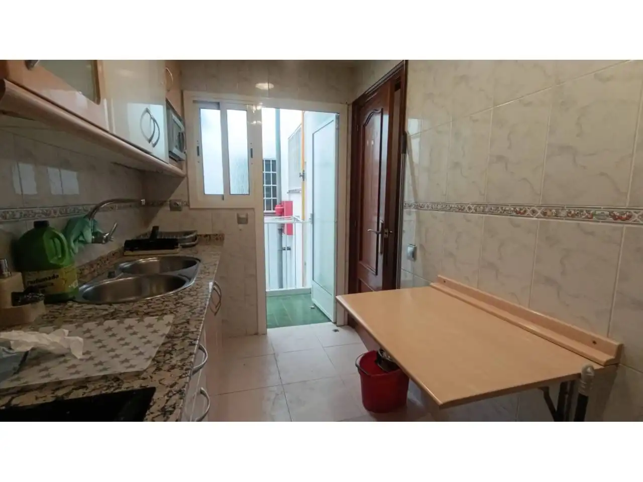 Kitchen of Flat for sale in Barcelona  with Heating and Terrace