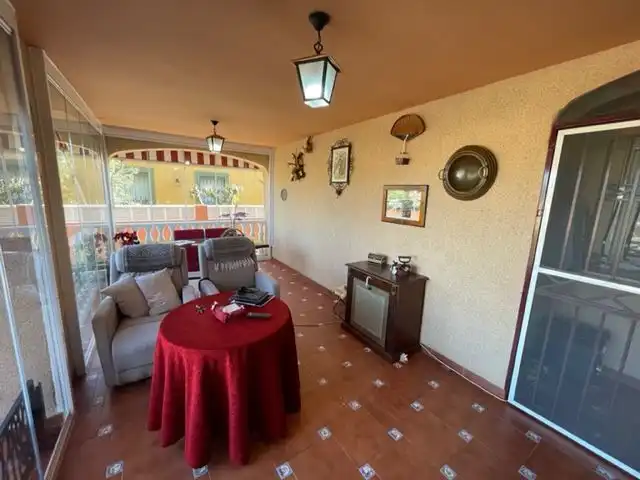 Garden of Houses for sale in Almería  with Air Conditioner, Heating and Private garden