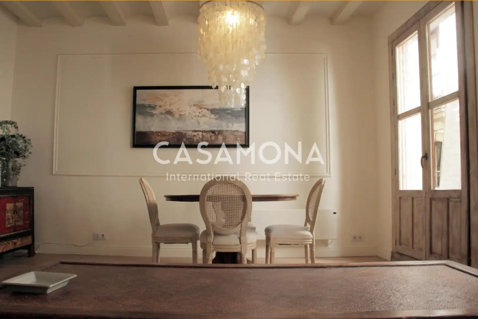 Comedor de Apartamento en venta en Barcelona con Aire acondicionado, Calefacción y Balcón
