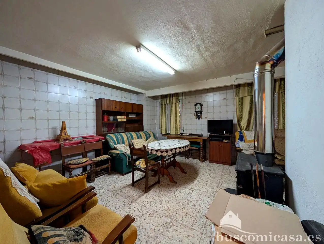 Sala d'estar de Casa o xalet en venda en Linares amb Aire condicionat, Calefacció i Jardí privat