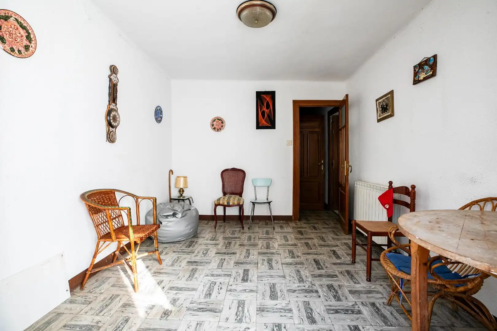 Sala de estar de Casa o chalet en venta en Valle de Hecho con Balcón
