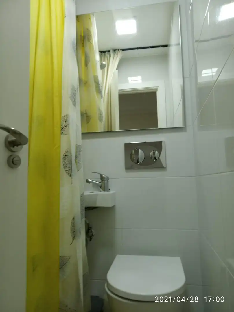 Badezimmer von Wohnung zur untervermieten in L'Hospitalet de Llobregat mit Heizung, Möbliert und Waschmaschine