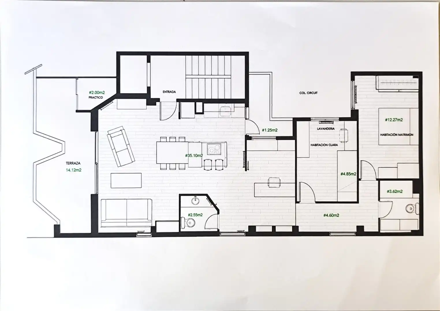 Piso en venta en Terrassa con Aire acondicionado, Calefacción y Parquet