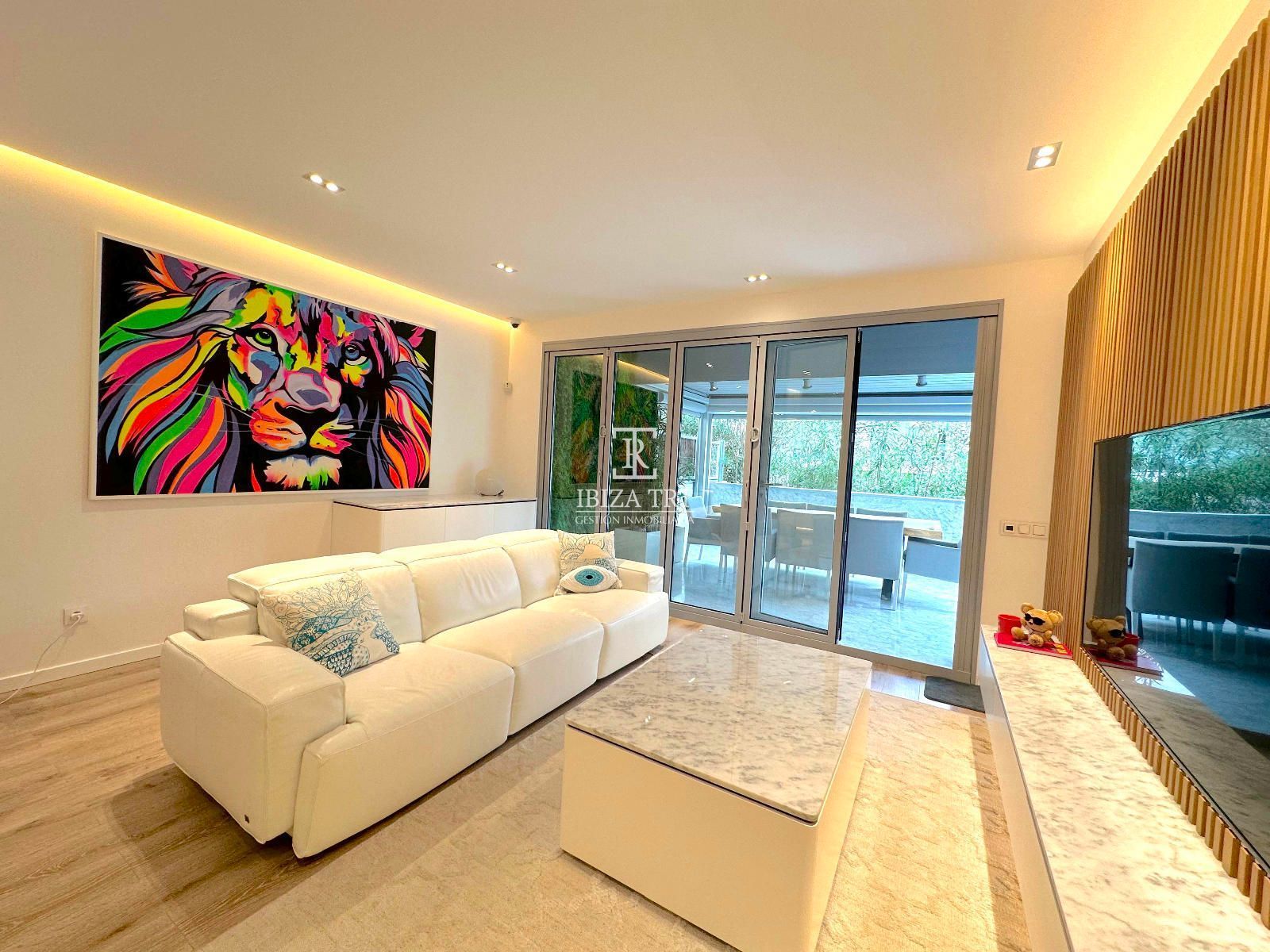 Garden of Flat for sale in Sant Antoni de Portmany  with Air Conditioner, Heating and Private garden