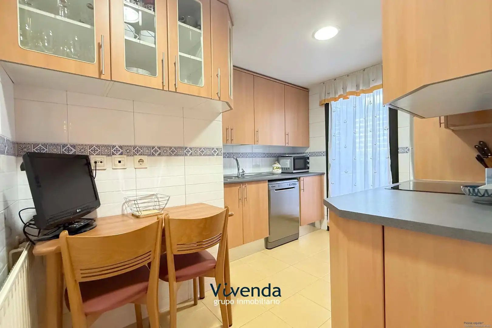 Kitchen of Flat for sale in Madrid  with Air Conditioner, Heating and Storage room