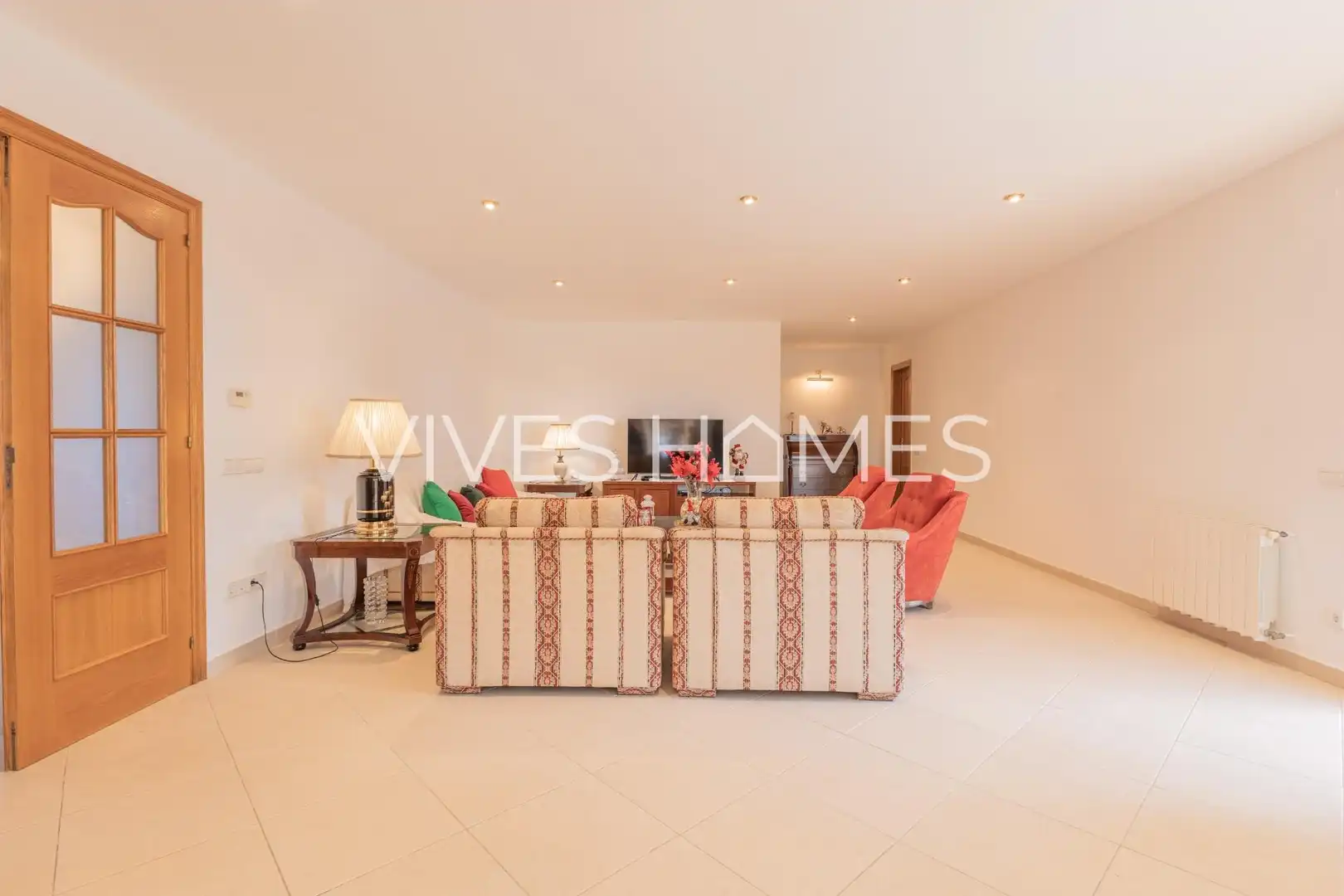 Living room of Houses for sale in Caldes d'Estrac  with Air Conditioner, Heating and Private garden