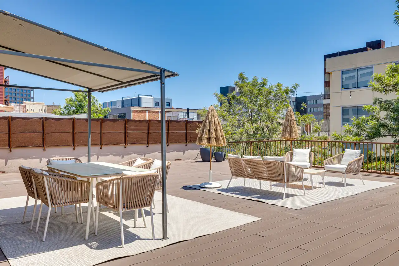 Terrasse von Büro zur Miete in Barcelona mit Klimaanlage, Heizung und Terrasse