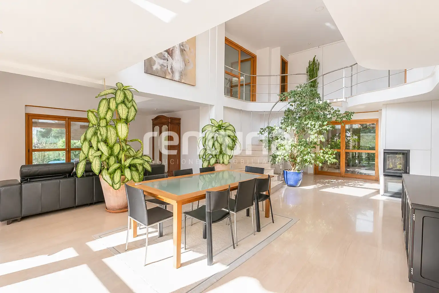 Living room of Houses for sale in Sagunto / Sagunt  with Air Conditioner, Heating and Private garden