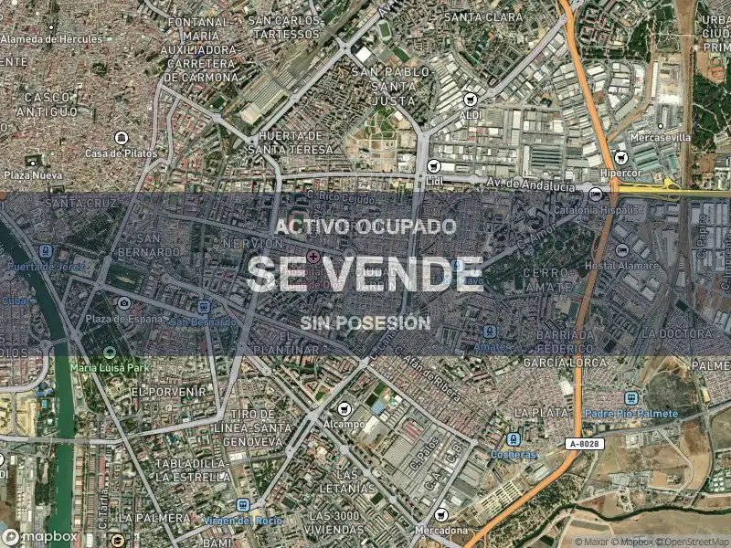 Vista exterior de Pis en venda en Sevilla