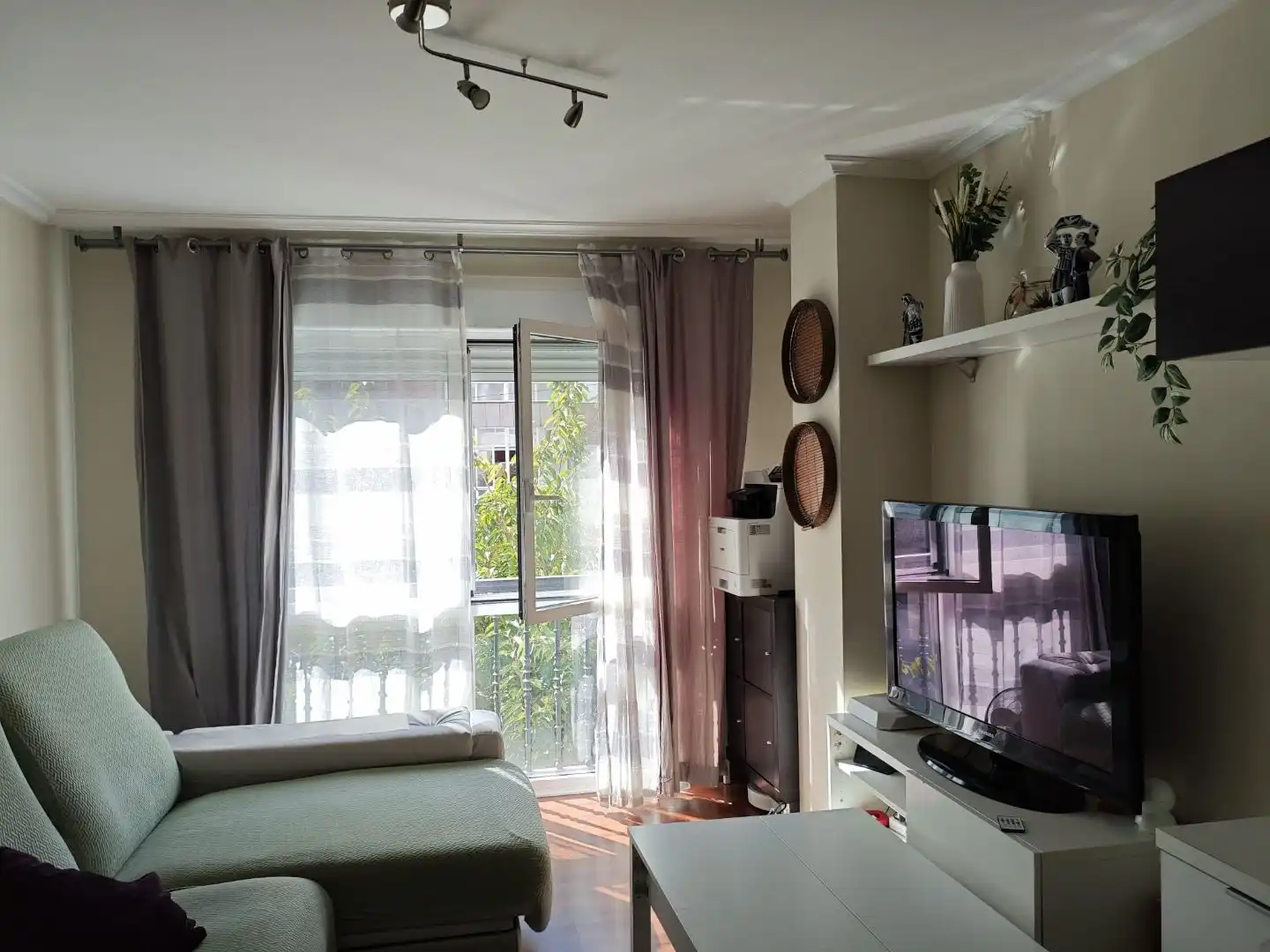 Sala d'estar de Pis en venda en Pontevedra Capital 