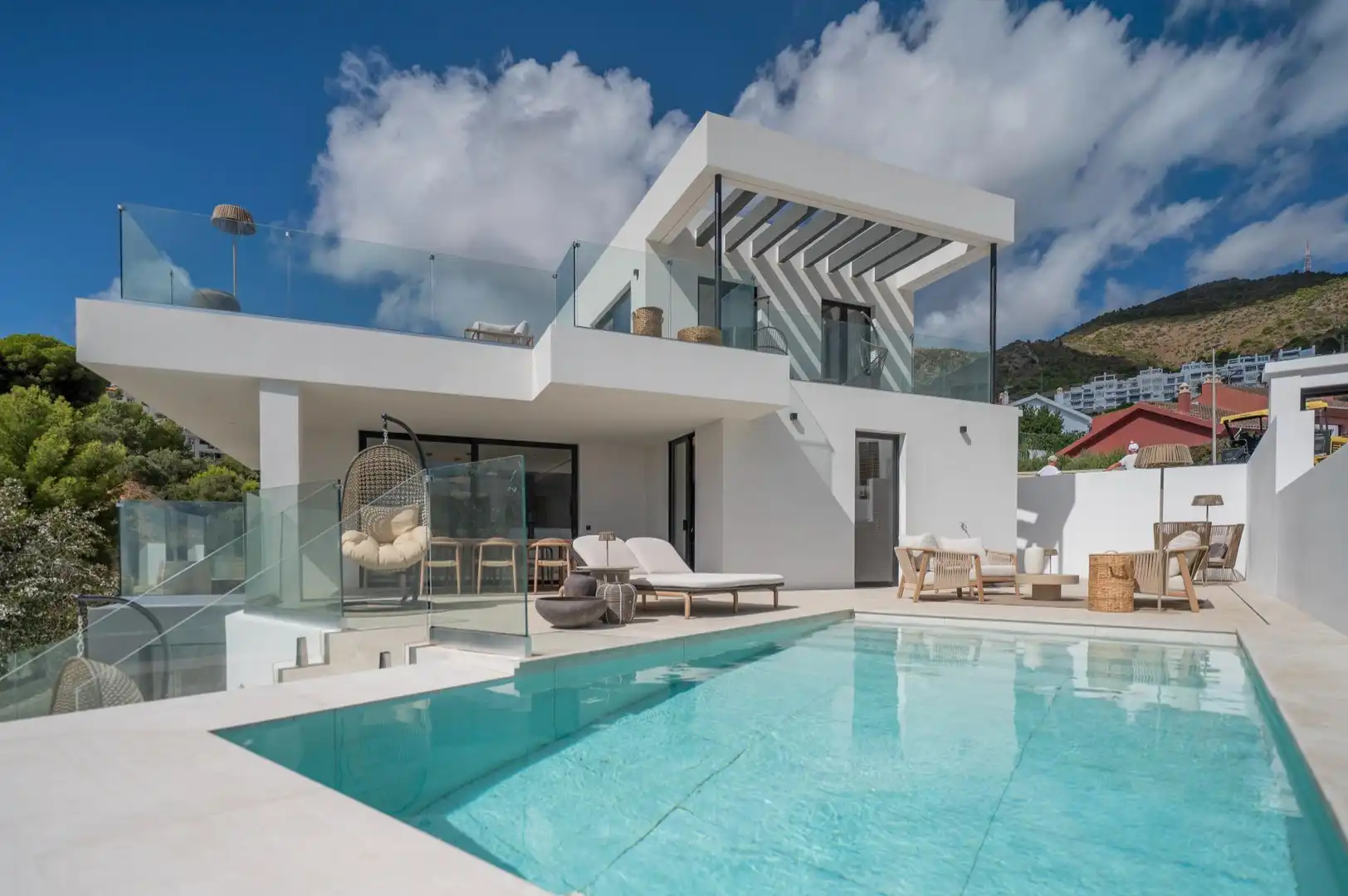 Chalet con terraza en venta en Benalmádena pueblo