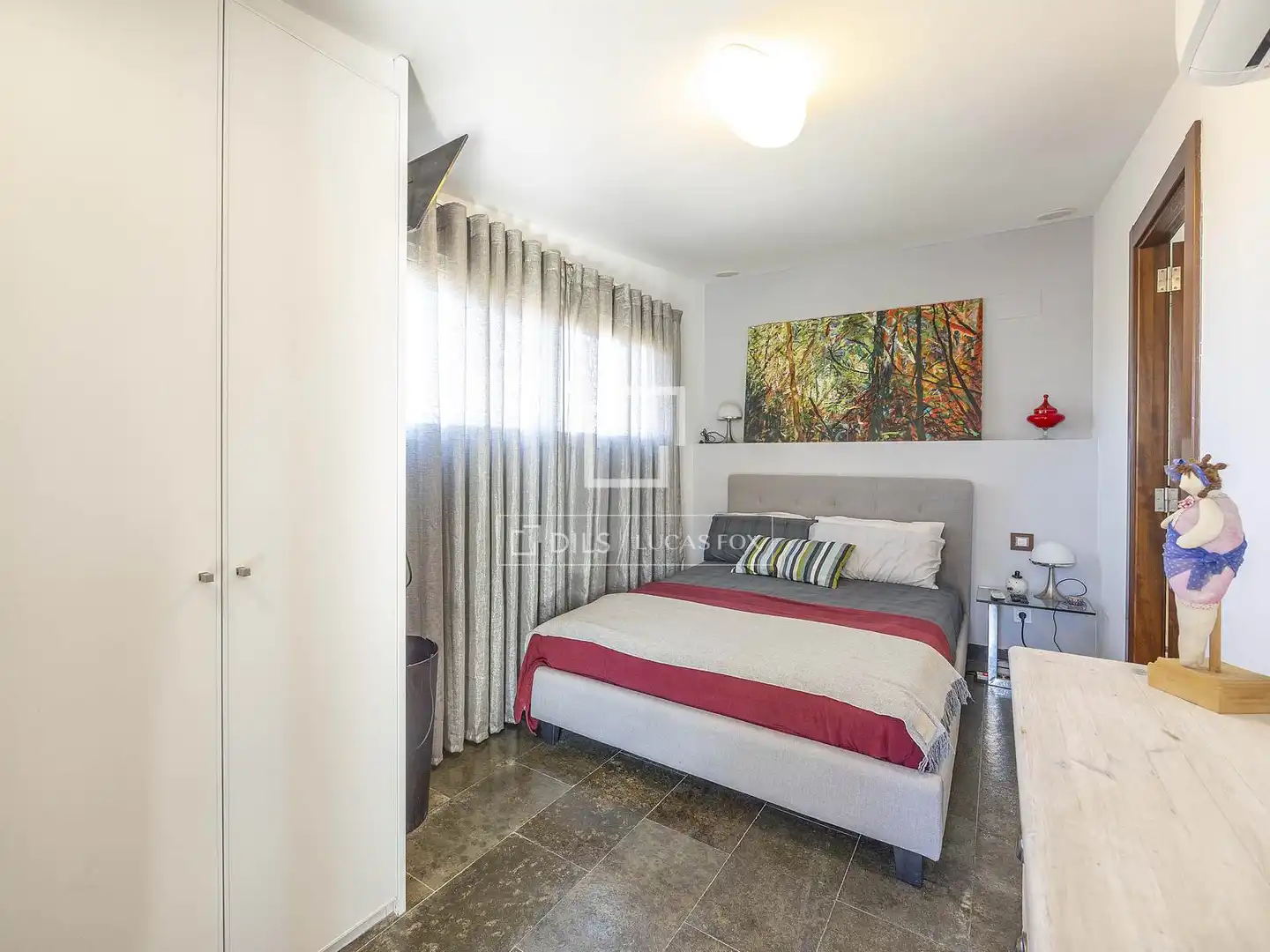 Schlafzimmer von Dachboden zum Verkauf in Valencia del Ventoso mit Klimaanlage, Terrasse und Balkon