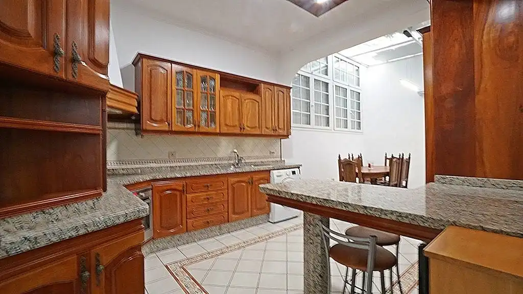 Cocina de Piso de alquiler en Las Palmas de Gran Canaria con Aire acondicionado, Amueblado y Balcón