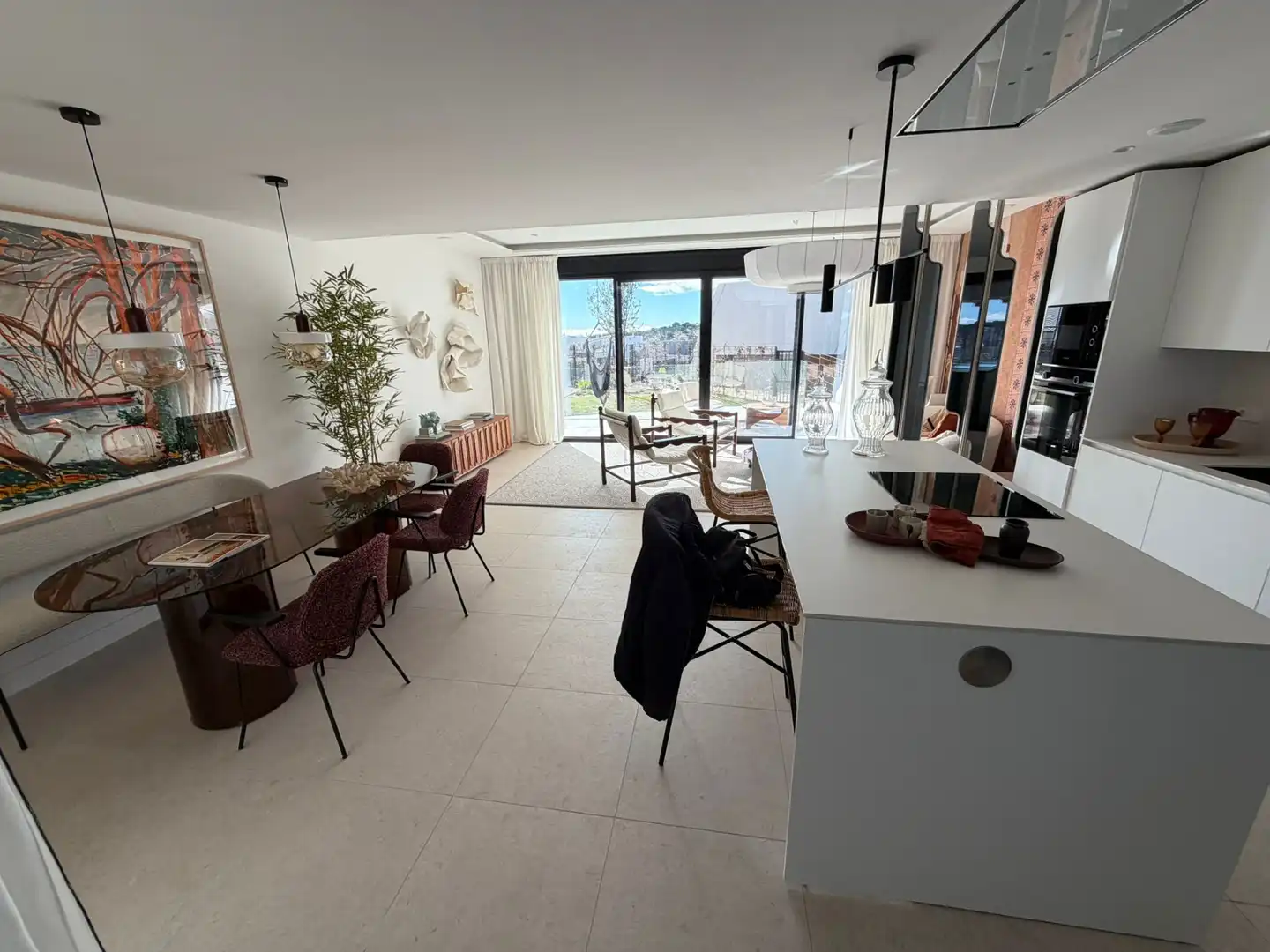 Dining room of Houses for sale in Torrelodones  with Air Conditioner, Heating and Private garden