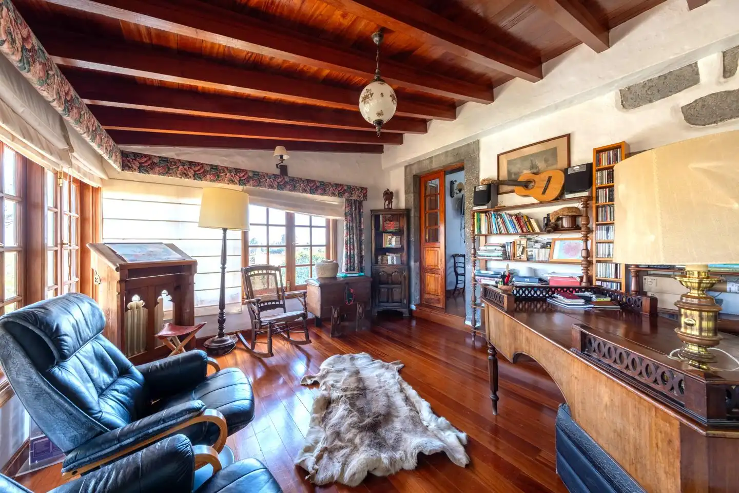 Sala d'estar de Casa o xalet en venda en Santa Brígida amb Jardí privat i Terrassa