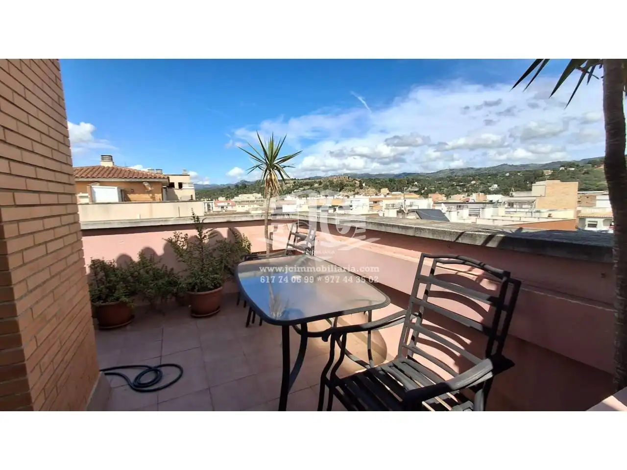 Terraza de Ático de alquiler en Tortosa con Aire acondicionado, Terraza y Amueblado