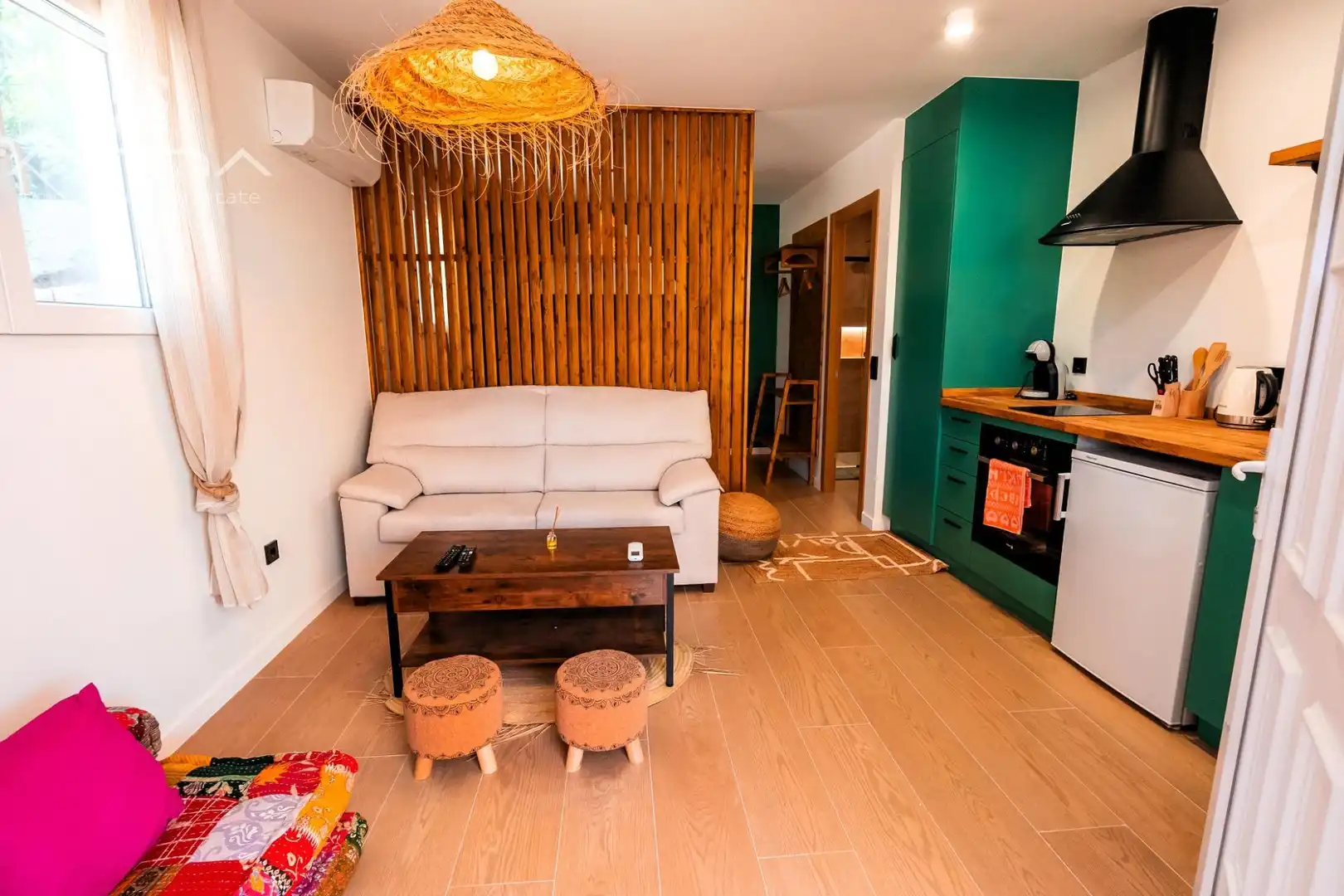 Living room of Houses for sale in Jávea / Xàbia  with Air Conditioner, Private garden and Terrace